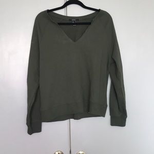 Green Forever 21 Pullover
